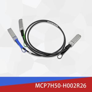 China MCP7H50-H002R26 Infiniband Cable 200Gb/s to 2x100Gb/s 2.0m 26AWG wholesale
