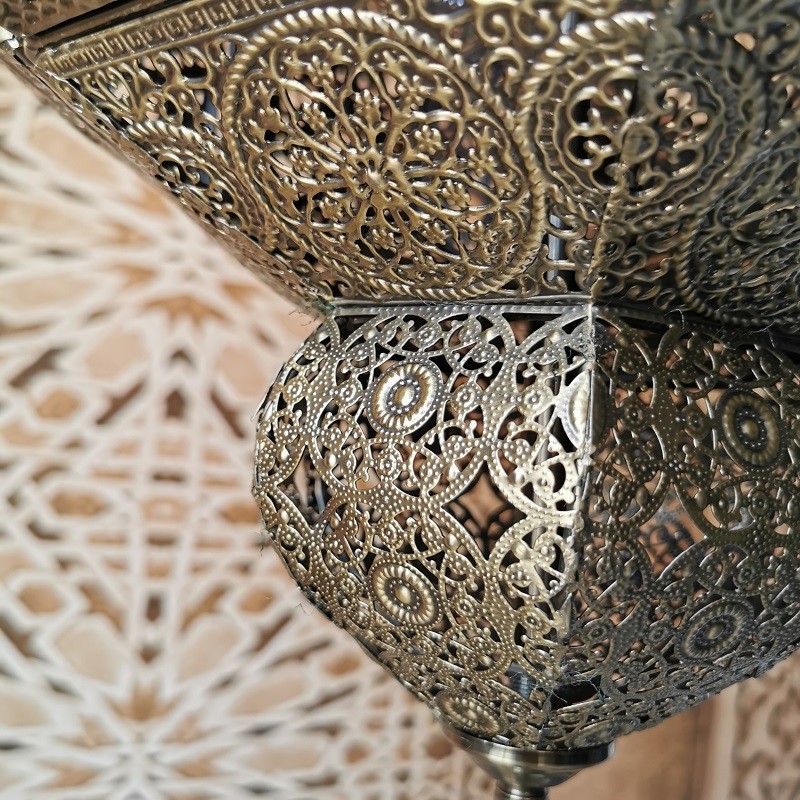 Moroccan Exotic Retro Vintage Pendant Lights Led E27 Iron Art Hollow dinner table chandelier(WH-DC-44)