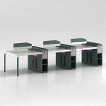 Active Extended Contemporary Executive Office Desks Furniture MDF E1 Grade