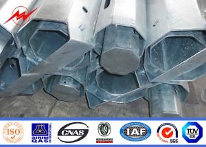 China High Strength Polygon Galvanized Steel Pole 33kv 110kv 132kv 230kv 380kv 400kv 550kv wholesale