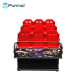 Zhuoyuan VR Manufacturer Virtual Reality Movie Theater Seat 7D / 9D Cinema VR