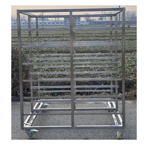 China Stainless Steel Food Trolley Dessert Bakery Cooling Rack Trolley 304S/S 430S/S 201S/S wholesale