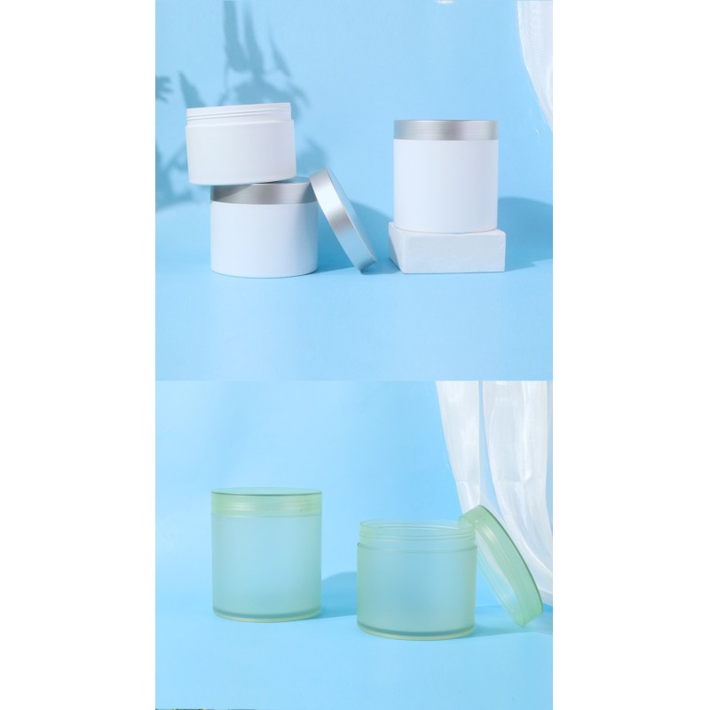 Biodegradable 10-250ml Eco Friendly Plastic Cosmetic Packaging Container Face Cream Jars