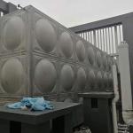 Large Welding SUS304 Water Tank on Roof for Life Water Storage
