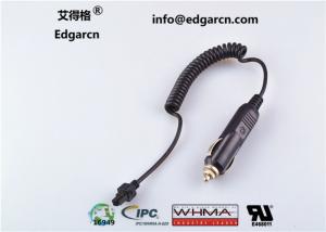 China Car Electronic Wiring Harness Cigarette Lighter Plug To Sae Quick Release Adapter on sale