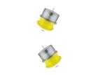 Medium Intensity Led Aircraft Lights , High Pole Aircraft Warning Lights On