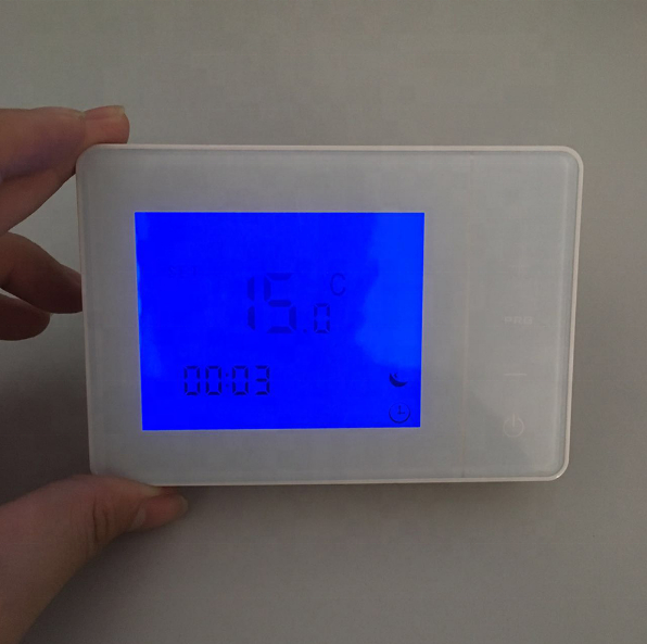 Wall-mount Room Thermostat weekly Programmable With Large Screen