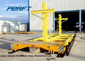 China cable drum powered transfer trolley systems cable drum powered Material Transfer Cart wholesale