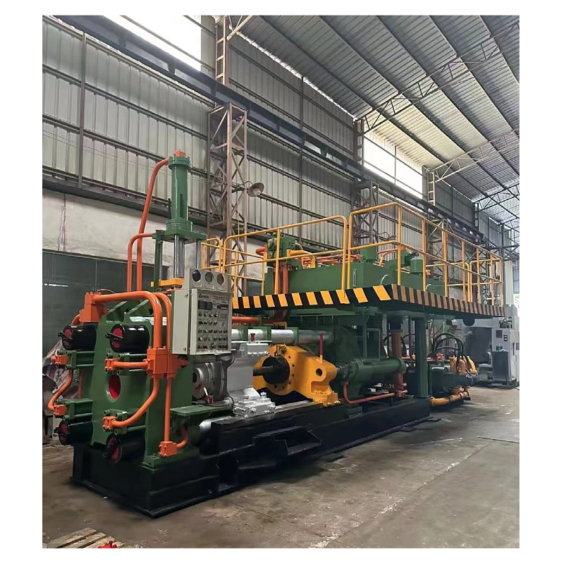 s Second Hand Aluminum Extrusion Line for Profile Power of 3x50kw Main Motor