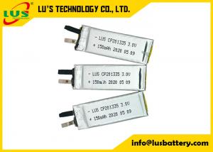 China 3V 150mAh Flexible Lithium Cell Pins Terminals CP201335 For ID Cards wholesale
