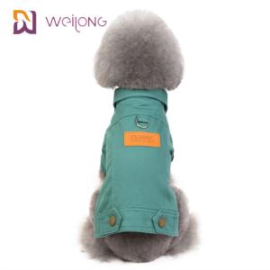 China Customized Cotton Canvas Pet Coat Soft Sherpa Lining Puppy Winter Coat wholesale