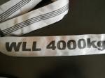 Durable Wll 4 Ton Round Lifting Slings Work Length 1m-100m CE / GS Certificate