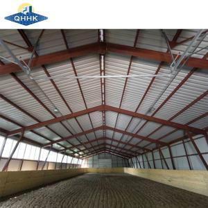 China Structural Steel Building Construction Agricultural Sheds For Riding Venue / Storage Warehouse wholesale