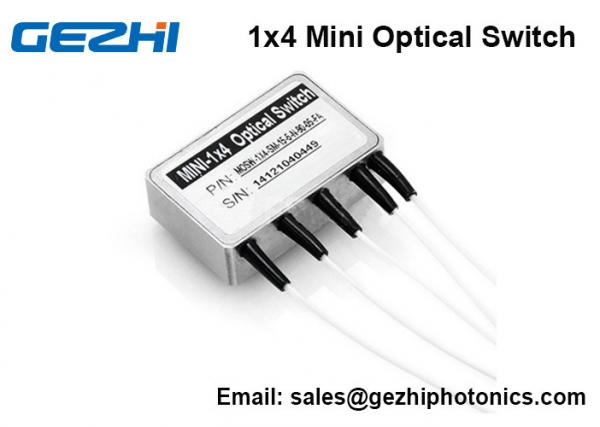 Quality Mini 1x4 OptoMechanical Fiber optical Switch for sale