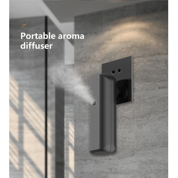 3W Small Automatic Waterless Aroma Diffuser Machine Plastic Direct Plug-in 100ml Smart Electric Diffusion Machine