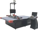 White Paper Automatic Feeder Fabric Textile CNC Digital Cutter Round Knife