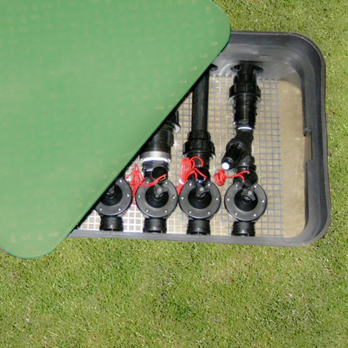 6-20VDC Irrigation Control Valve , Pilot Acting Irrigation Zone Valve