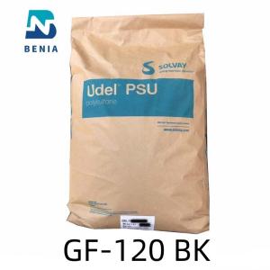 China Udel GF-120 BK937 GF20 PSU Material , 20% Glass Fiber Polysulfone Plastic wholesale