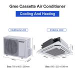 Mini Split Ceiling Duct Air Conditioner 12000Btu Solar Air Conditioner Solar