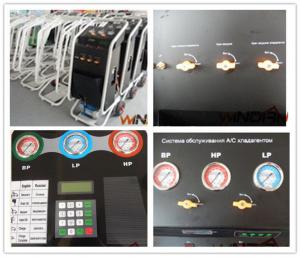 R134a Charging Machine Auto Refrigerant Recovery Machine with Manual Operation