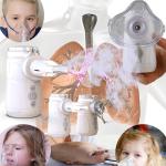 Vibrating Mesh Inhaler DC Or USB Power Medical Kids and Adult Inhalation 1-3μm