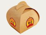 Biodegradable Cardboard Paper Sushi Burger Boxes Packaging Customized Logo