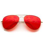 Aviator Sunglasses For Women Classic Oversized Sun Glasses UV400 Protection Mood