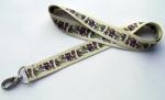 Portable Full Colors Heat Transfer Dye Sublimation Lanyards For School Id
