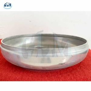 China 150MM Nickel Alloy Torispherical Dished Head Ellipsoidal Dish End Crown Radius ODM wholesale