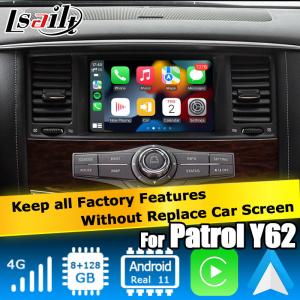China Nissan Patrol Y62 Armada Qualcomm base Car Navigation Box carplay GPS Navigation Device wholesale