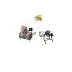 Pectin Banana Worms Gummy Candy Depositing Machinery with 220V Voltage