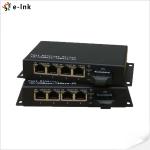 10/100Mbps 4 Port Ethernet Switch Fiber To Rj45 Converter