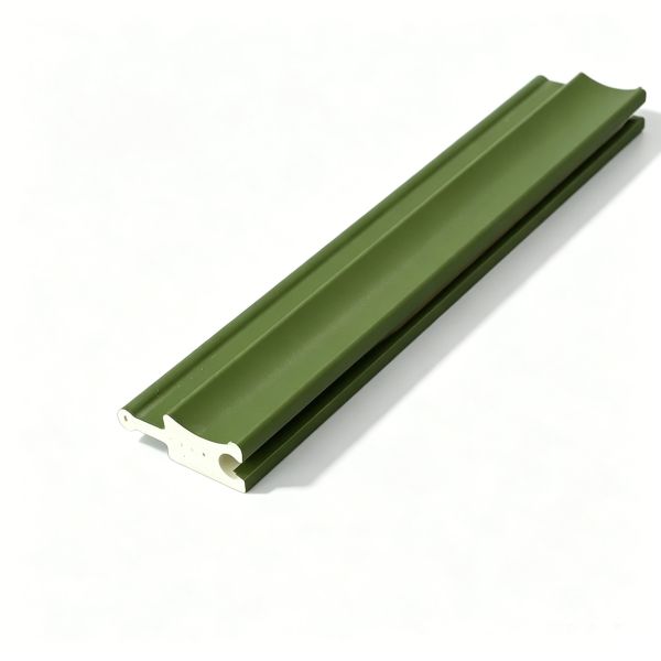 360 Degree Rotary Grille PVC Fluted Wall Panels Solid Interlocking Cladding Design for Column Wrap Applications