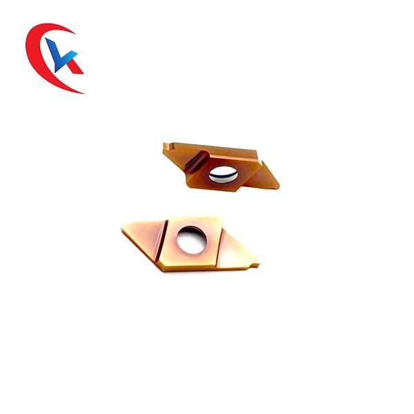 double edge Bronze Coating For Automatic Lathe CTP Series Tools Carbide Grooving