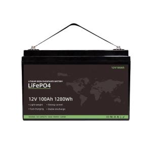 China Custom 100AH Lithium Ion 12 Volt Rv Battery For Vehicle Mobile Camper wholesale