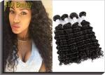 Unprocessed 100 Virgin Human Hair Extensions Peruvian Deep Wave Hair