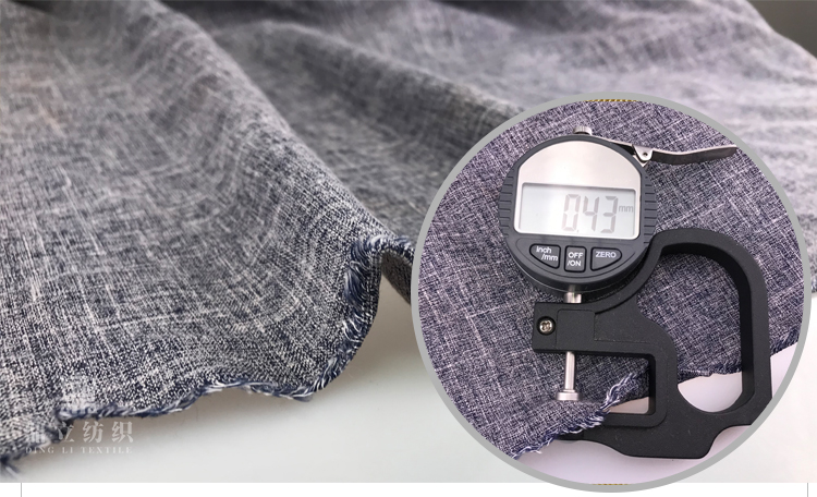 Imitation Linen Rayon Polyester Spandex Fabric 180gsm