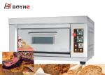 Professional Industrial Two Deck Electric Bread Baking Oven Two Trays Stainless