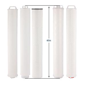 China High Filtration Area Water Filtration Cartridges for Petroleum and Chemical Industry wholesale