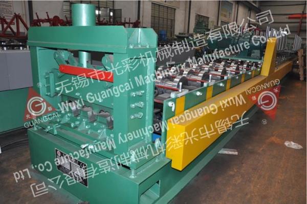 Galvanized Sheet Metal Roll Forming Machines / Floor Tiles Manufacturing