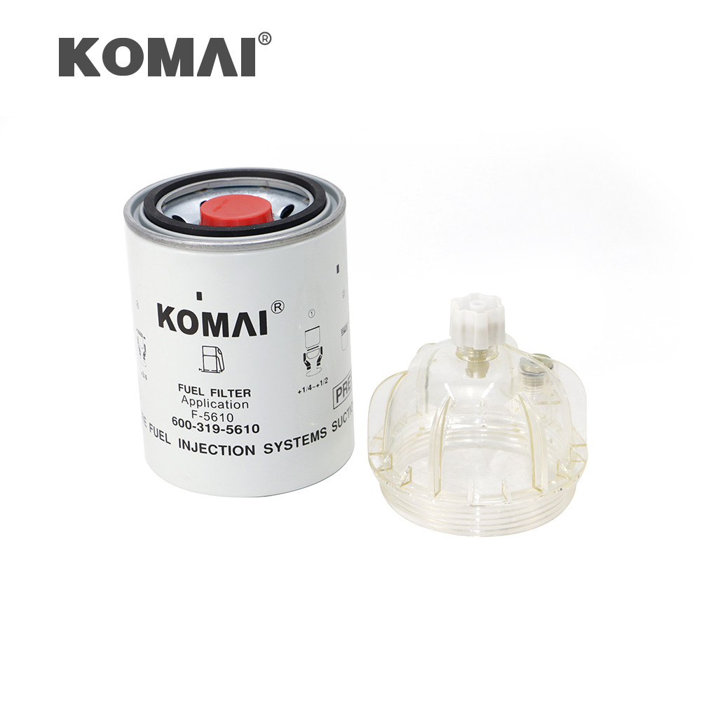 Filter Bowl Filter Cup For Komatsu PC130-8 Diesel Filter 600-311-5641 600-311-5642