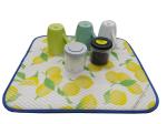 Microfiber Dish Drying Mat For Dish Drainer Medium Size Lemon Design
