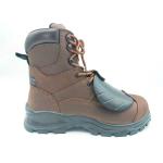 Men Work Safety Boots High Top Outdoor Hiking Shoes with Steel Toe for