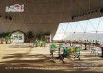 Waterproof 60m Geodesic Dome Tents Structure For Event Show