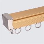 Aluminum Flexible Bendable Shower Curtain Rail Tracks