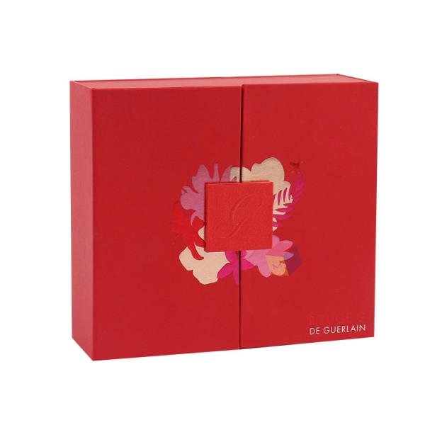 Skin Care Double Door Paper Cardboard Packaging Gift Box with Magnetic Closure