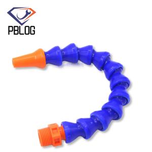 China PBLOG plastic water pipe Glass equipment cooling water pipe glass tools processing accessories custom wholesale