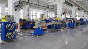 China Garden Hose / Braided Yarn Reinforced PVC Hose Extrusion Line , PVC Plastic Pipe Extrusion Machine wholesale