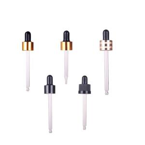 China 18mm 24mm Ribbed PP Plastic Dropper for Essential Oil Bottle and Versatile wholesale