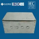 Elecman Steel IEC 61386 Electrical Boxes Welded Electric Cable Junction Box